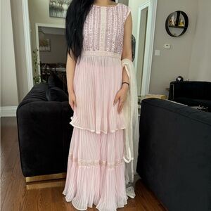 Indian & Pakistani style sharara suit